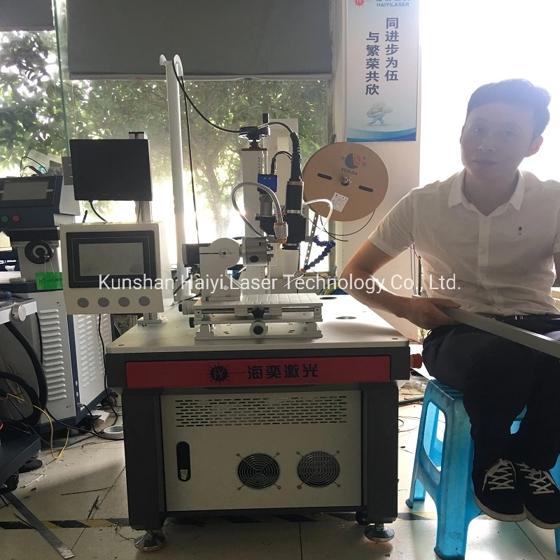 High Speed 300W 400W 500W 4axis CCD Automatic Laser Welding Soldering Machine /Equipment for Stainless Steel Battery Sensor