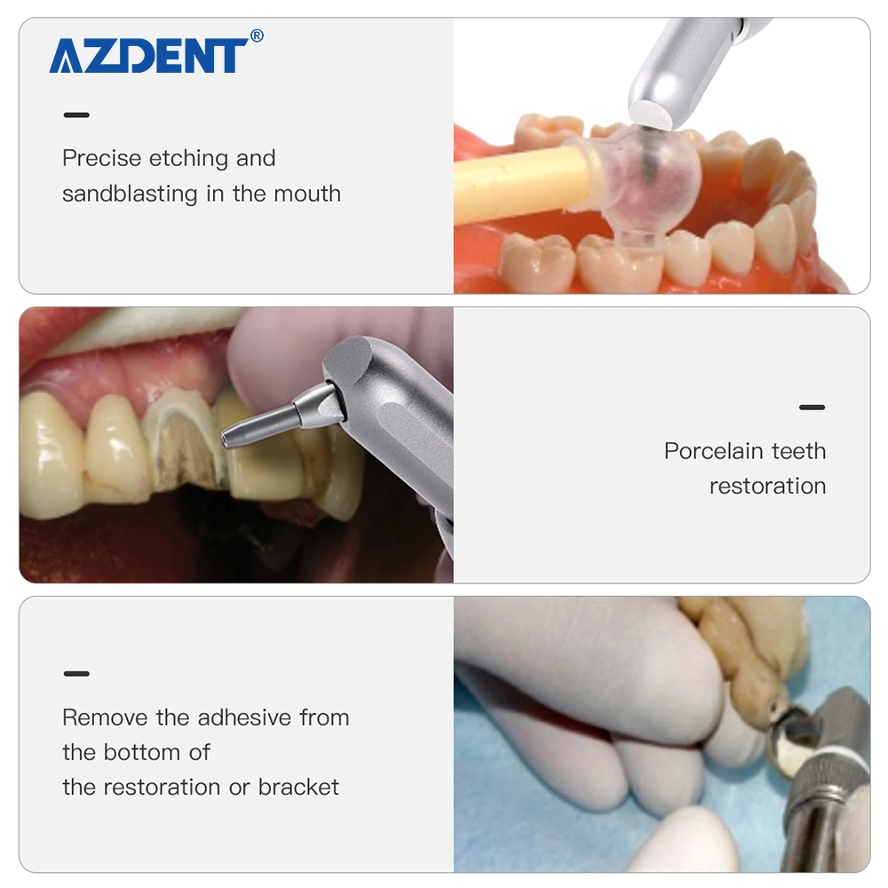 Dental Aluminium Oxide Sandstrahlpistole Luftabrieb Polierer Zahnheilkunde Werkzeuge