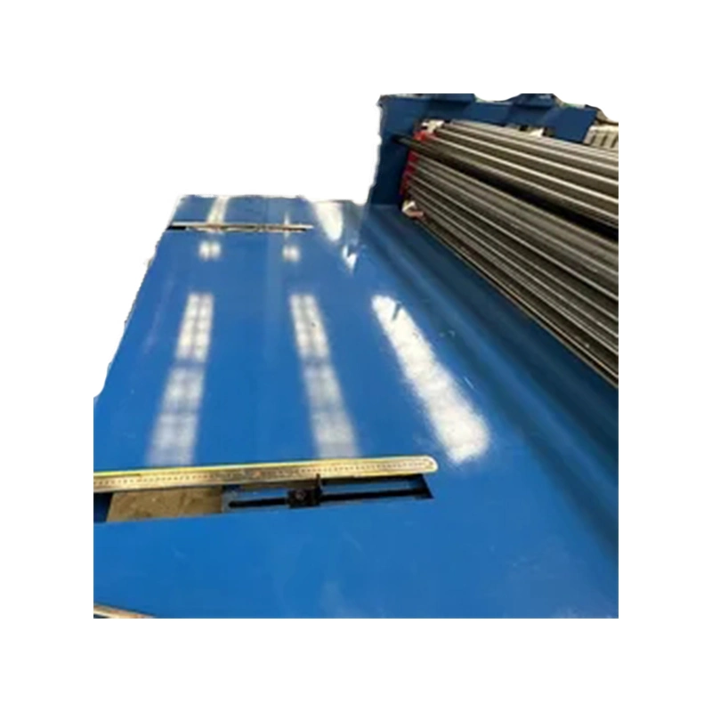 Philippines Indonesia Easy Operate Metal Thin Steel Plate Barrel Horizontal Corrugating Roofing Tile Rolling Machinery From Zk