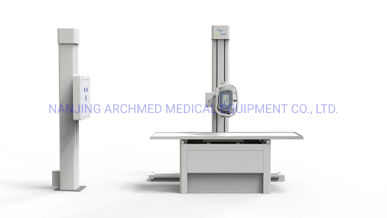 Máquina de rayos X digital de alta frecuencia de mesa original de fábrica para equipos médicos, 50kw 630mA.