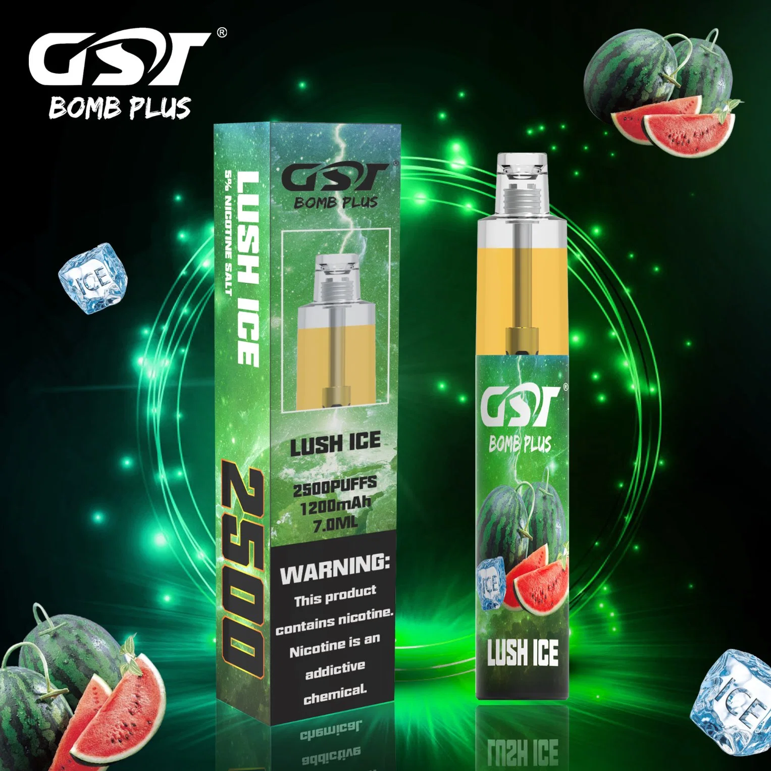 Wholesale/Supplier E Cigarette Distributor OEM Russia New 2500puffs Gst Disposable Pod Electronic Cigarette