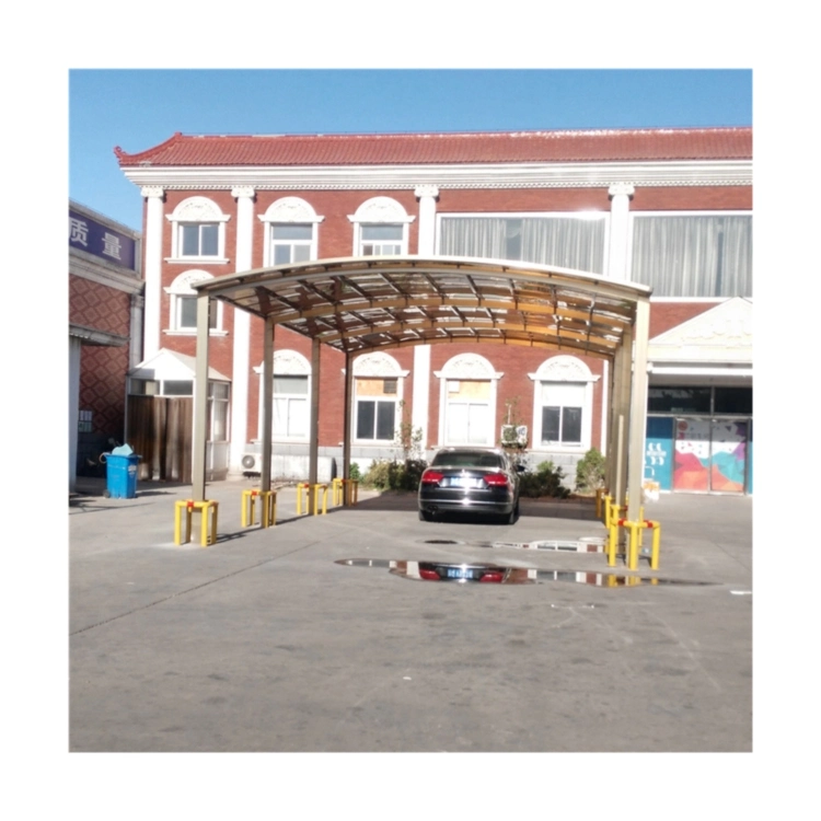 2022 Used Metal Carports Sale New Model Polycarbonate Cantilever Carport with Aluminum Carport