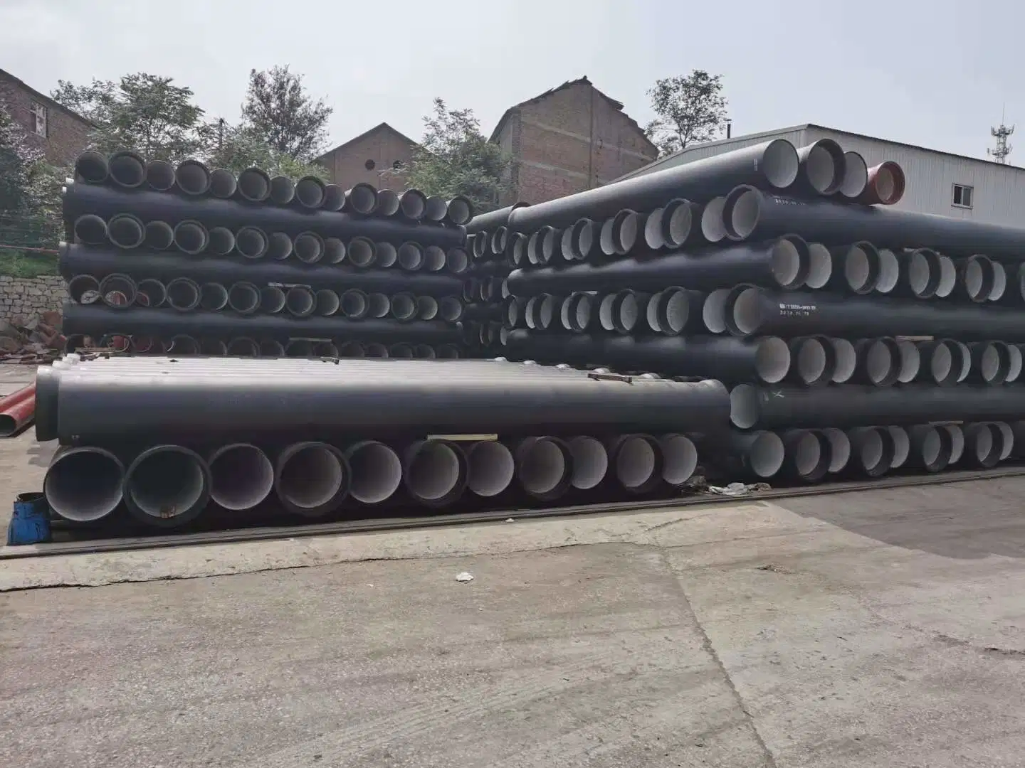 ISO2531 En545 Ductile Cast Iron Pipes DN80-DN 2600 K9 C40 Ductile Iron Pipe