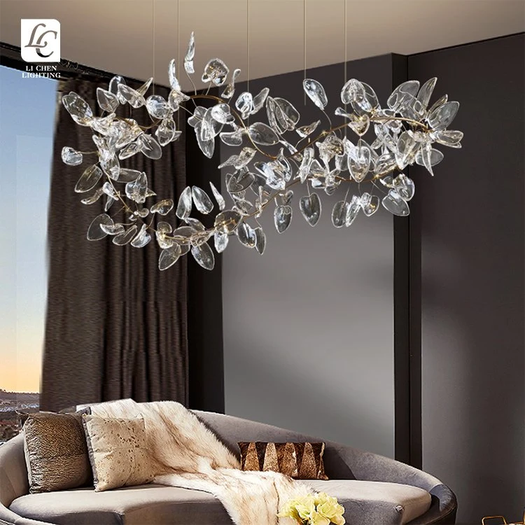 Modern Style Custom Color Metal Hotel Contemporary Chandelier Pendant Lamp