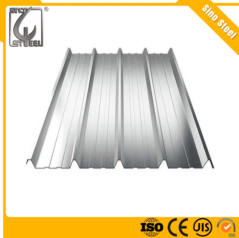 0,5 mm galvanizado corrugado mosaico de hojas de iones de techos de zinc