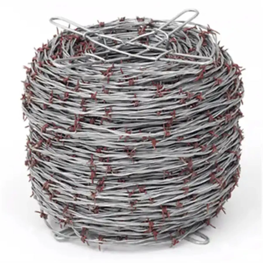 Trade Assurance Galvanized Razor Wire Single Twisted Barbed Iron Wire Barbed Wire