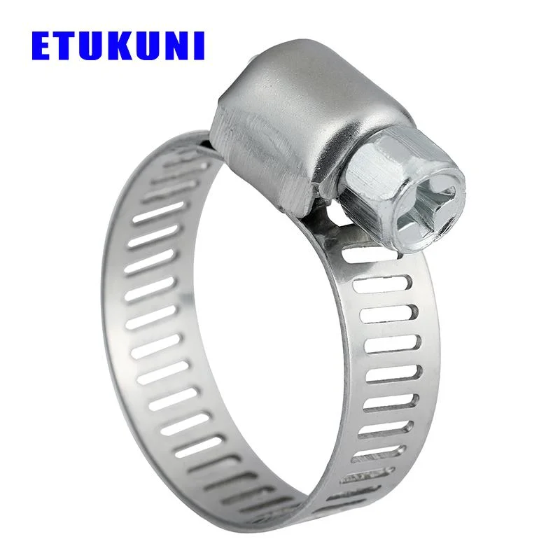 Manufacturers of Stainless Steel Worm Drive Hose Clip Fuel Pipe Clamps for Automobiles Hardware