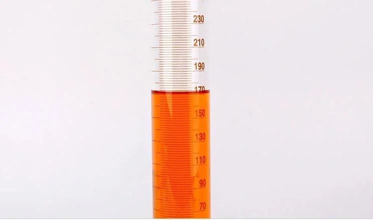 Laboratory Glassware Measuring Cylinder Glass Plastic 500ml 1000ml Graduated Cylinder Glassware Round Base Hexagonal Base