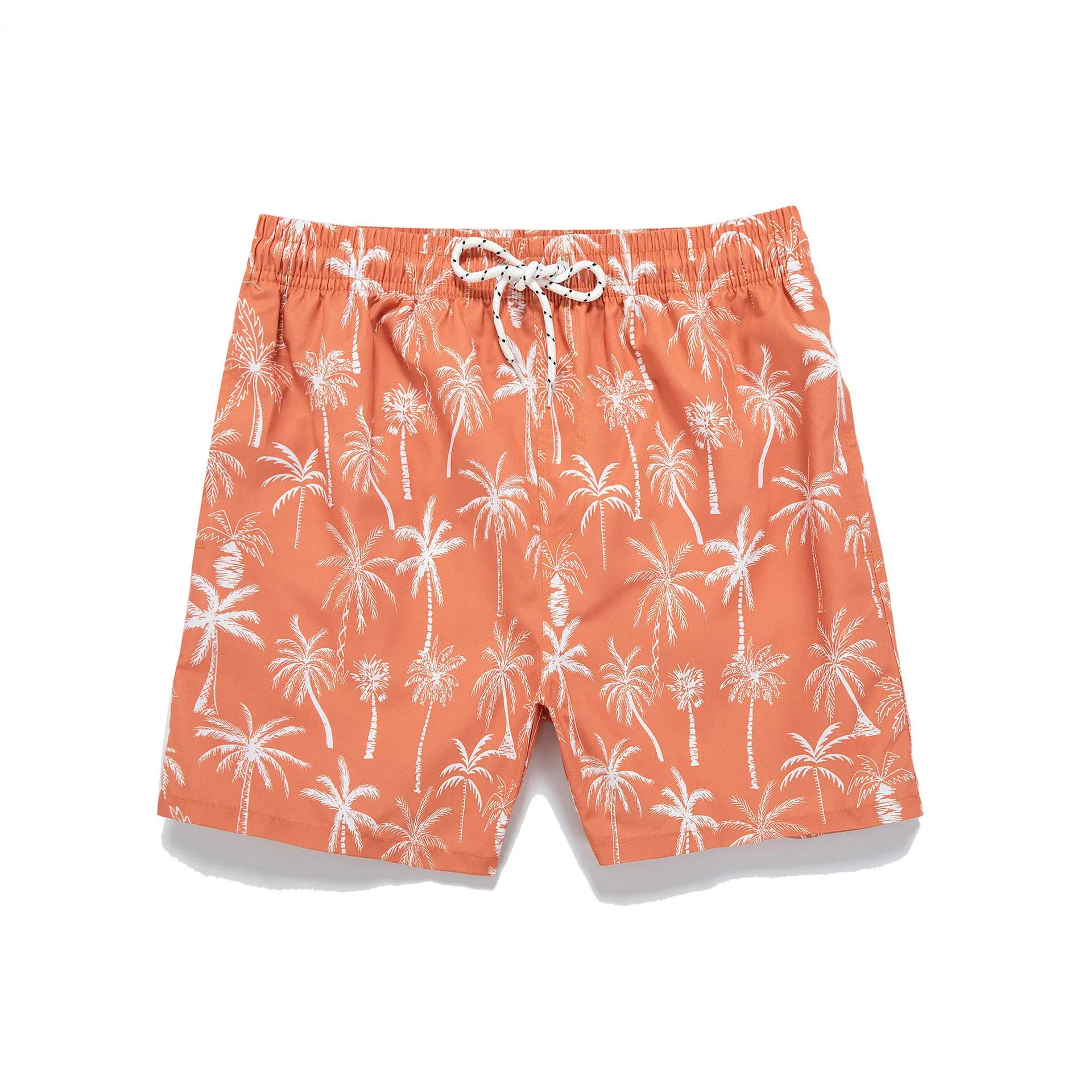 Men Swimwear Pant Palm Trees Print Men Swim Trunks Shorts Beach Short Swim Short