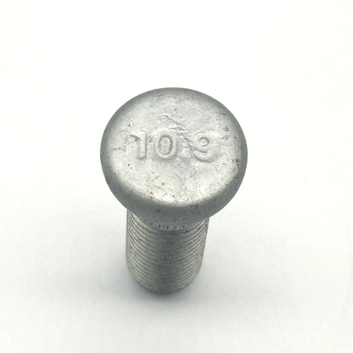 Fastener Class 10.9 High Strength Steel Hot Galvanizing Non-Standard Knurled Bolt