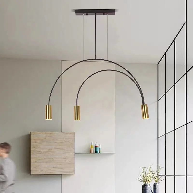 Nordic Modern LED Simple Dining Room Pendant Light Livingroom Office Bar Table Dining Room Lamp