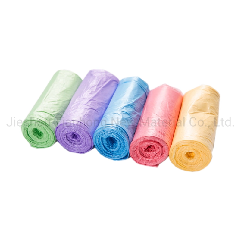 Compostable Trash Bag Biodegradable Bag PLA Pbat Pha Pbs Corn Starch Rubbish Bag Bioplastic Can Liner Eco Bin Liner