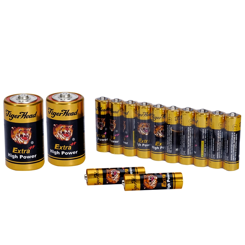 Tiger Head Price R20p Carbon Zinc Battery Pack for Gas Stove/Radios/Speaker