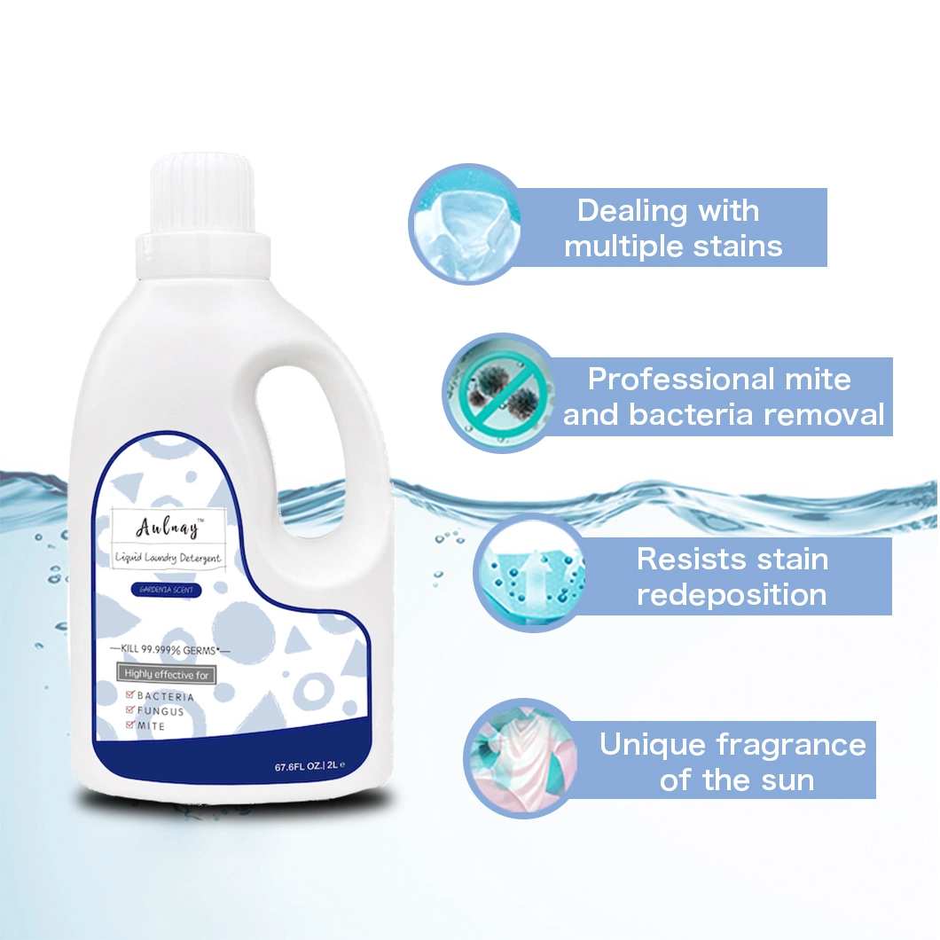 Wholesale/Supplier Chemical Formula Household Cleaning Antibacterial Laundry Liquid Detergent with 2L