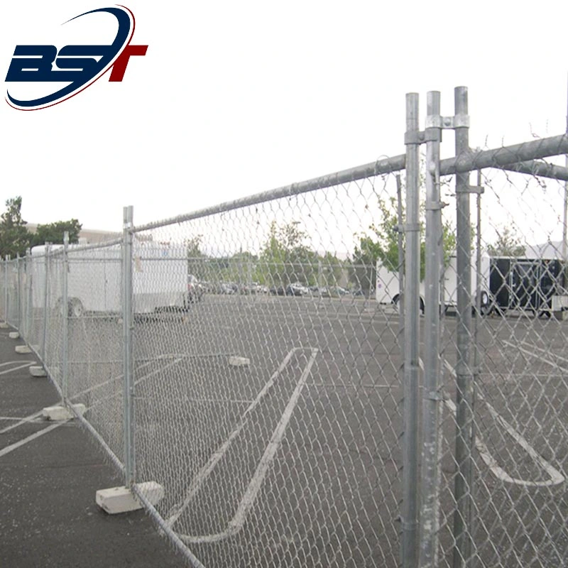 Security Wire Mesh Temporary Fence Panel/Portable Chain Link Construction Fence