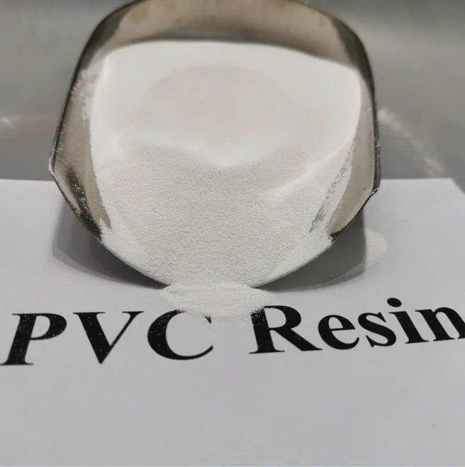 Materia Prima de plástico Tubo de polvo de resina de PVC Grado SG5