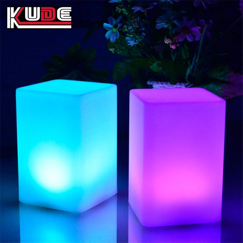 Festival Decoration LED Pillar Lighting Lamp Restaurant Table Lamps Wedding Decor