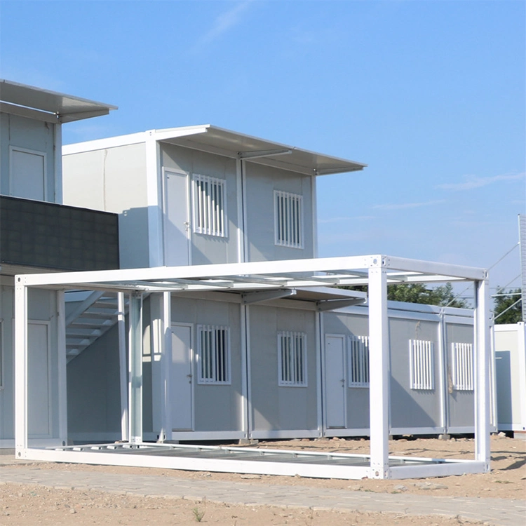 Good Price Temporary Offices ISO Approved Glass Wall Weatherproof Material Affordable Container Office Building