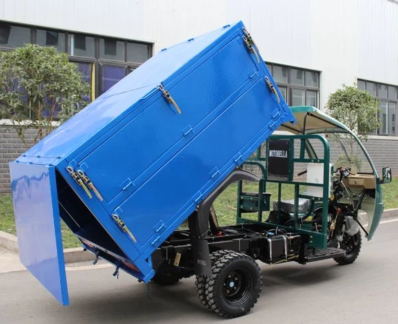 Sanitary Enclosed Cabin Motorized Electric Cargo Tricycle Auto Rickshaw Passenger Wheel Motorcycle