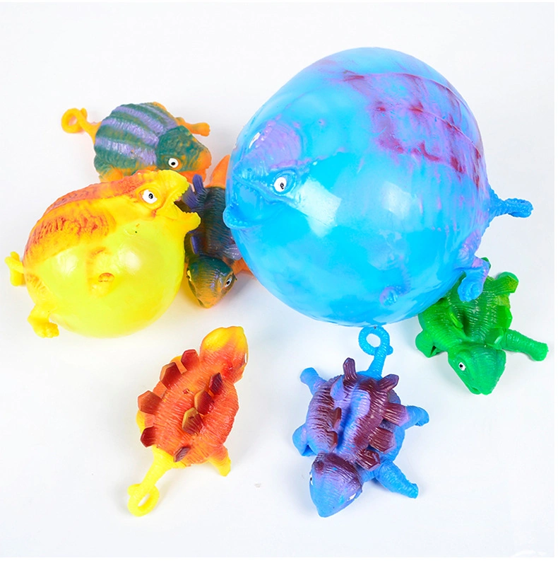 Squishy TPR Animal Shaped Dinosaur Balloon Squishies Anti Stress Ball Relief Toys for Kids