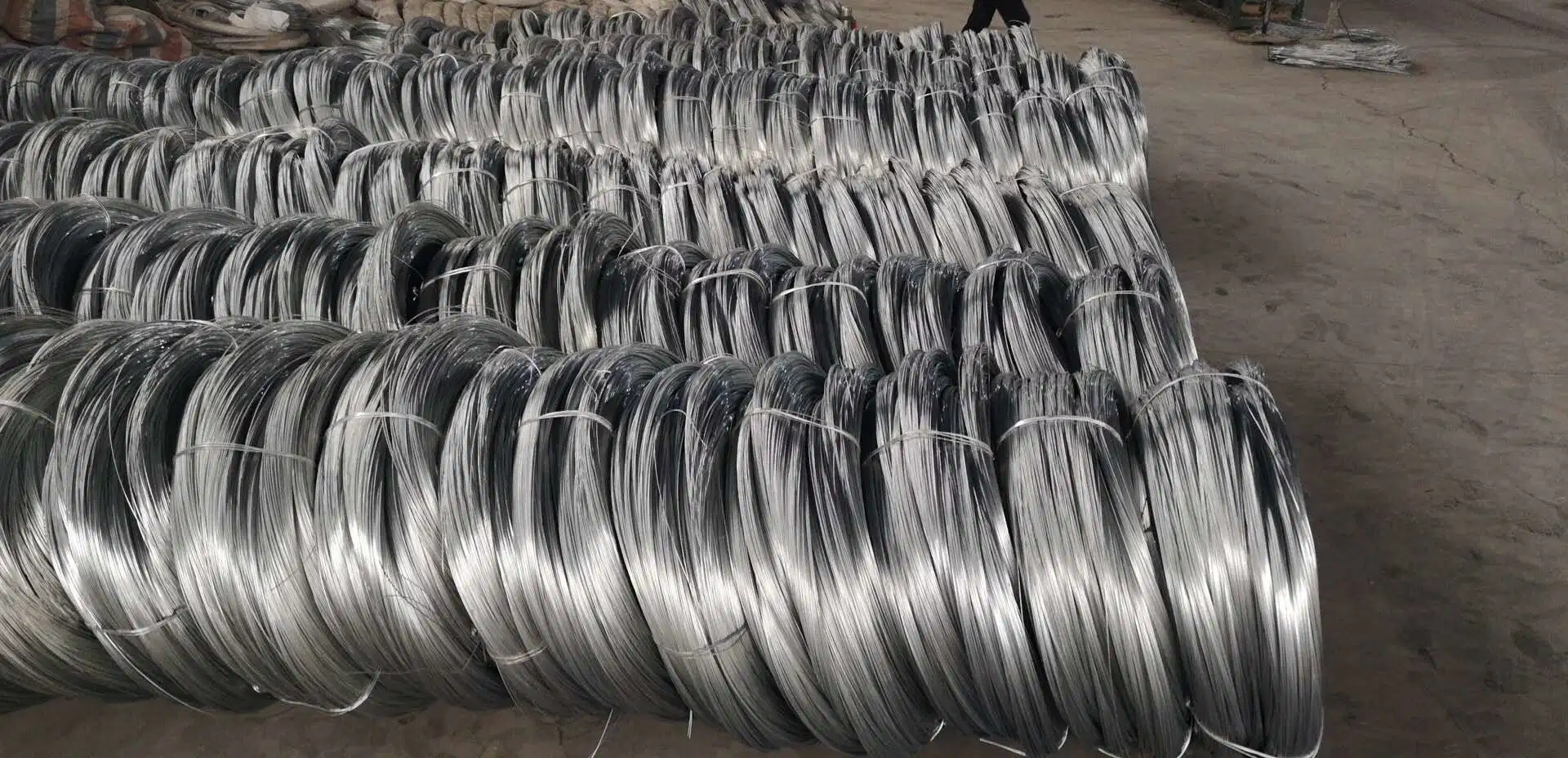 0.7-6mm Q195 Q235 Low Carbon Steel Hot Dipped Galvanized Iron Wire/ Electro Galvanized Binding