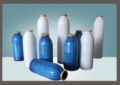 Mini Aluminum Aerosol Bottle for Pesticide Spray Packaging