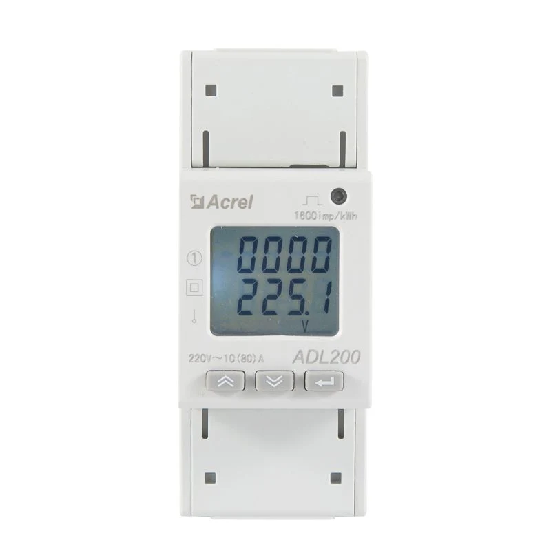 Acrel Adl200/C MID Approved Smart Kwh Energy Meter Multi Rate Watt Hour Meter DIN Rail Single Phase Energy Meter with RS485 Iot Platform