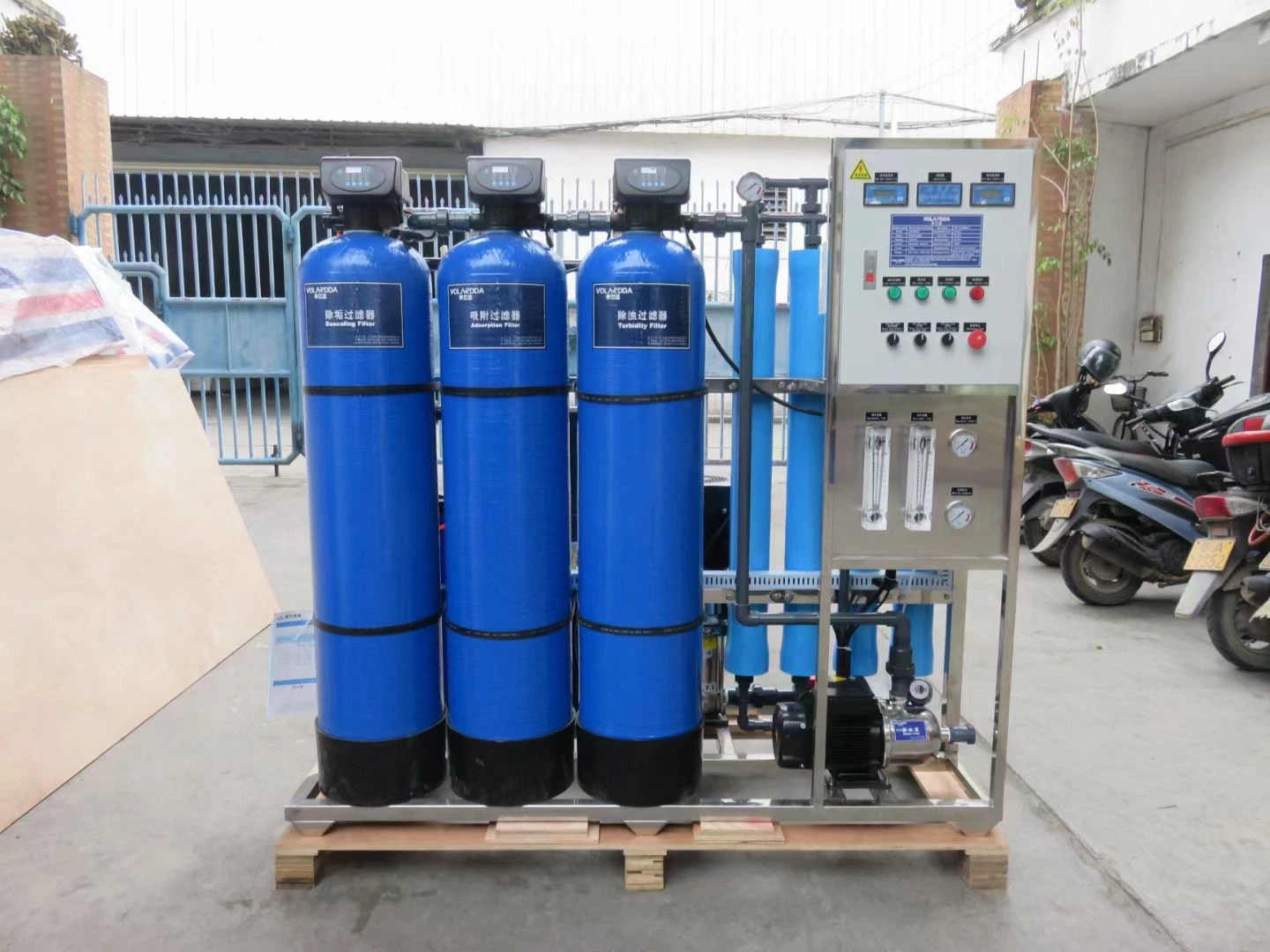 Industrial Osmosis Inversa RO Filter Purification Reverse Osmosis Water Filter System