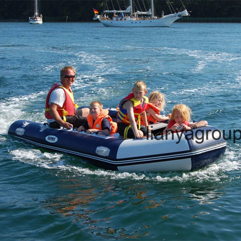 Liya 8 Person PVC Inflatable Boat Marine Inflatable Boat