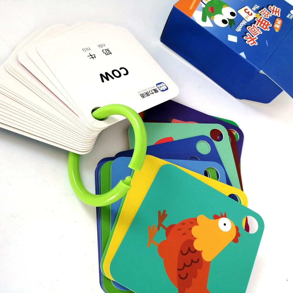 Wholesale/Supplier Custom Own Design Memory Flash Cards Educational Flash Cards Printing for Kids