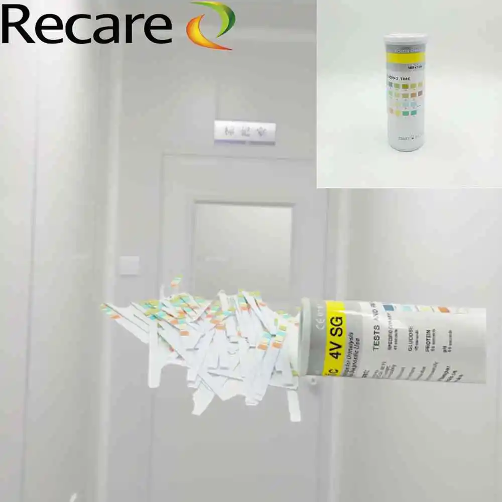 urinalysis dip sticks urine test trip 4 parameter reagent strip