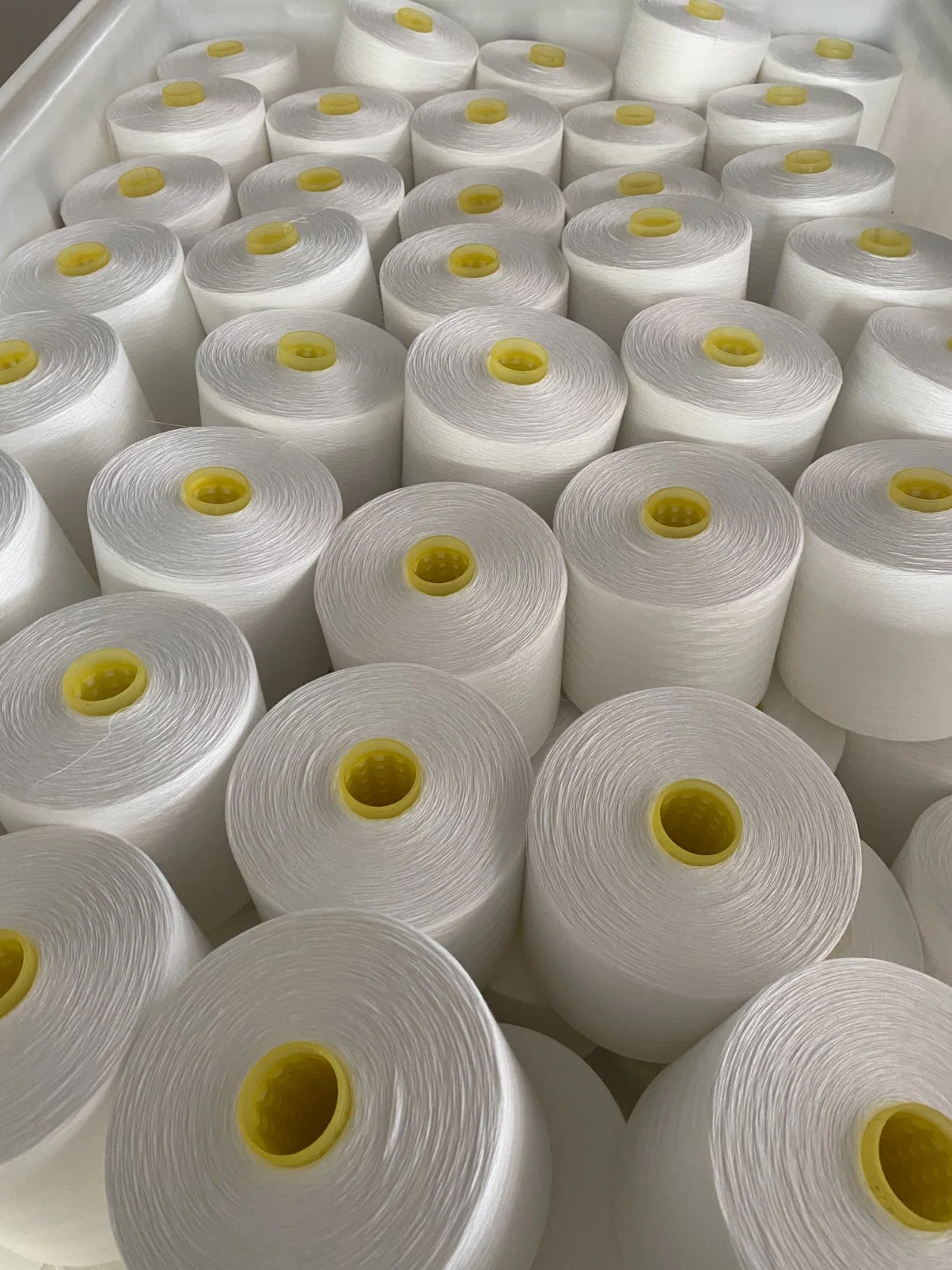 High Strength 100% Polyester Spun Yarn 40s/2