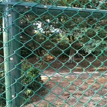 Chain Link Fence Diamond Mesh Wire Screen Mesh Galvanized PVC Coated Panels for Long Lifeand Regular Use