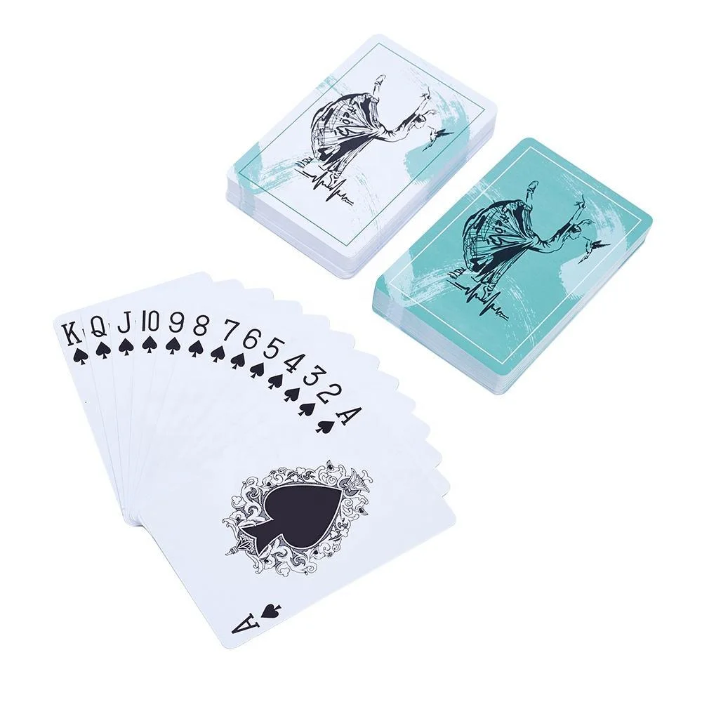 Customized OEM High quality/High cost performance  Printing Packing Storage Box Poker Card Playing Cards with Plastic Box