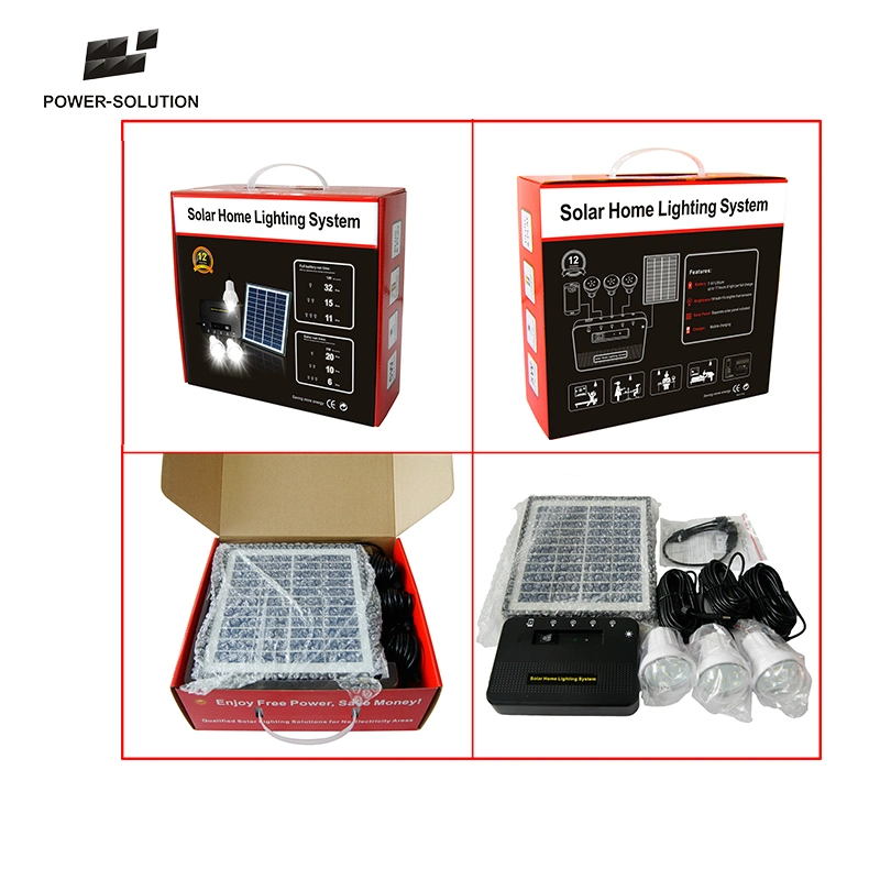 Solar Products for Home Lighting and Charging Mobile Phones