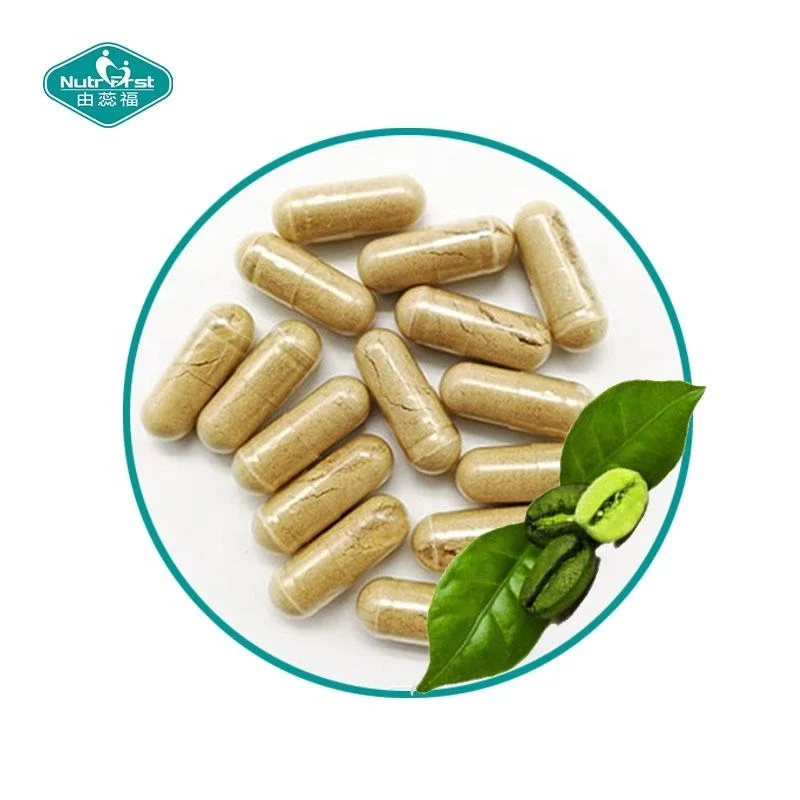 Weight Loss Supplement Green Coffee Bean Extract Coffea Arabica Chlorogenic Acid>50% Capsules