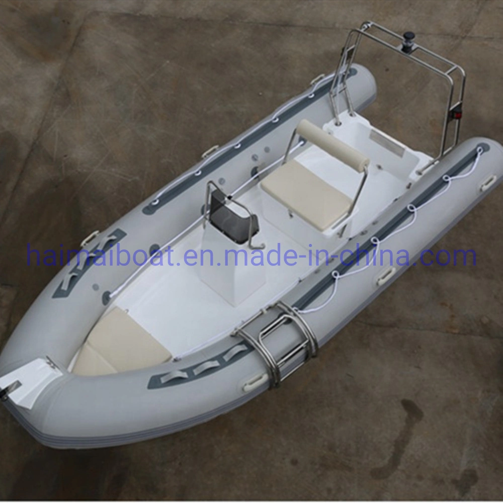 15.7feet 4.8m Passenger Transport Boat Diving Boat Working Boat Military Rescue Boat Fiberglass Aluminum Hull Inflatable Boat Angling Boat Short-Sea Cruiser