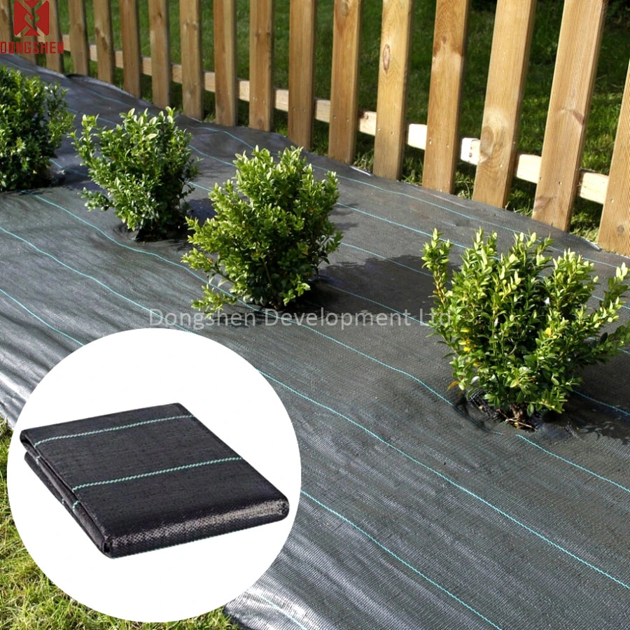 Outdoor Vegetable/Flower Barrier Landscape HDPE Garden Muddy Area Ground Cover Woven Weedmat