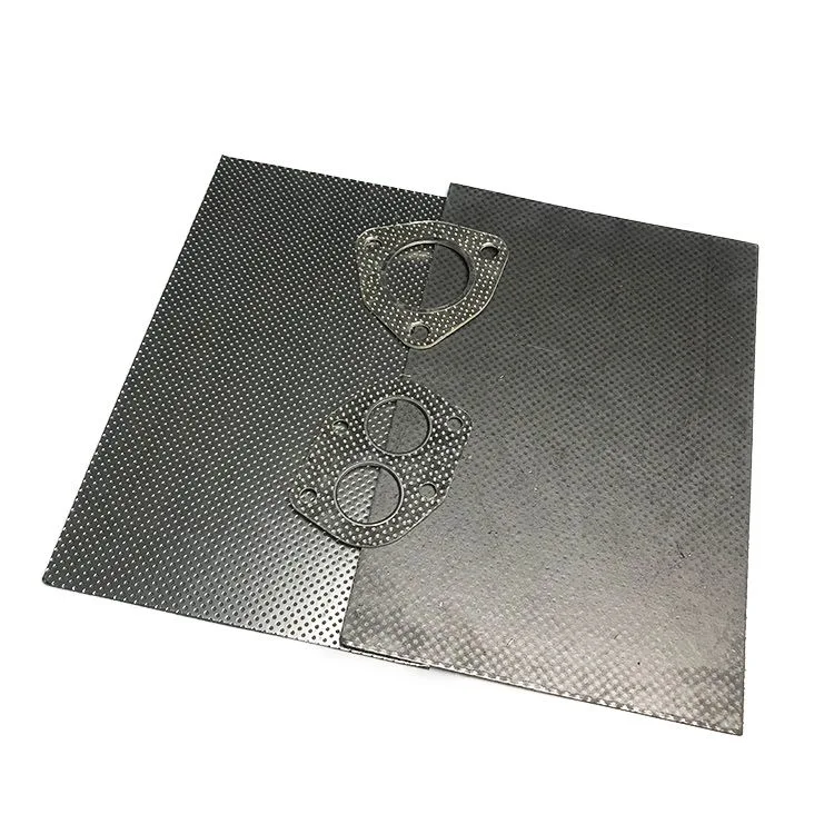 Customized Pure Graphite Sheet Reinforced Expanded Composited Graphite Gasket Sheet