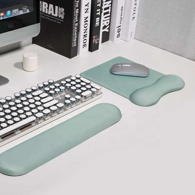Ergonomic Hand Support Wrist Rest Mouse Mat Set for Office Supplies