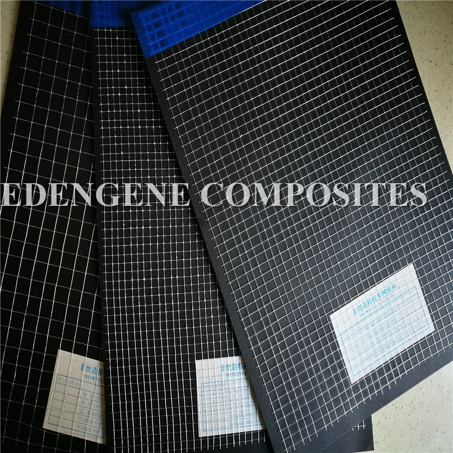 Laid Glass Scrim Reinforced Nonwoven Tissue Veil, PU Foam Cable Wrapping Pocket Filter, Filtration etc