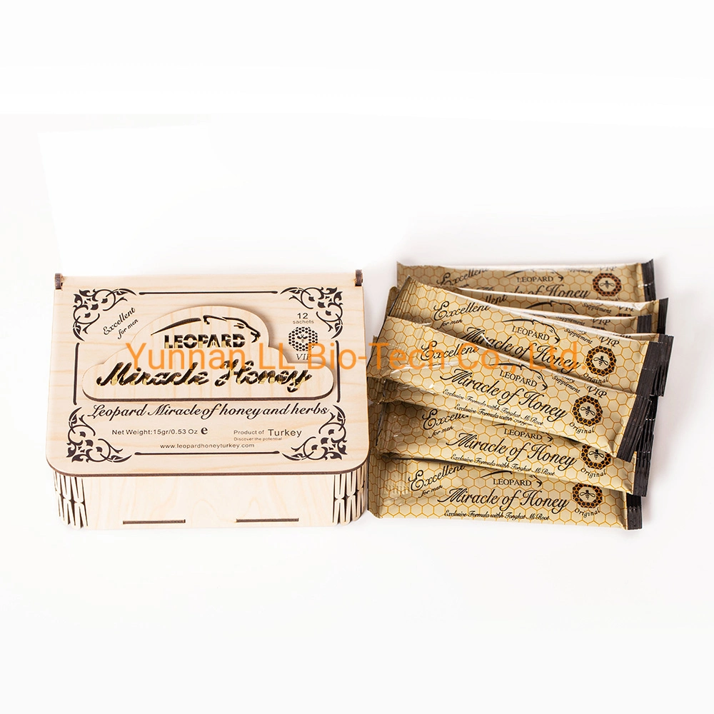 Hot Selling Leopard Miracle Royal Honey (12 Sachets - 15 G)