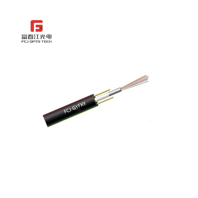 Gyfxy 24 Core Single Mode Layer Stranded Optical Cable GYTS-24b1 Steel Armored National Standard Outdoor Armored Optical Fiber