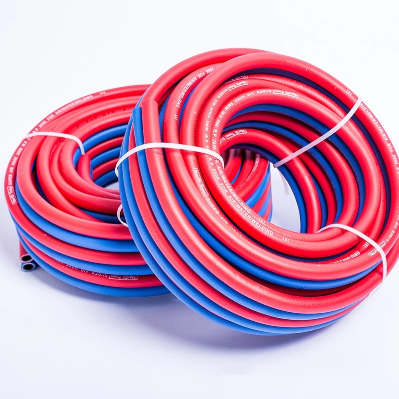 High Quality Colorful PVC Oxygen Acetylene Twin Welding Hose