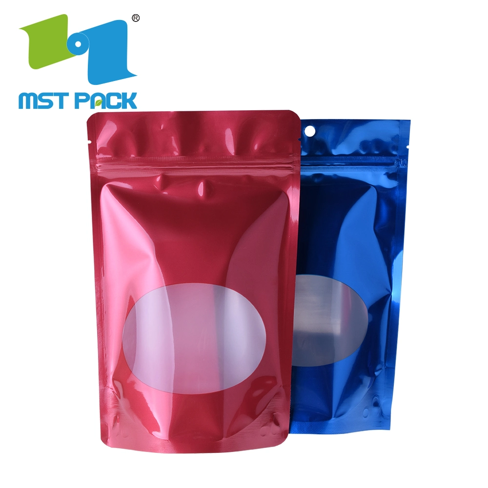 Customized Standing Cafe Bean Food Packaging Doypack Custom Designer Gravure Printing Al Foil Ziplock Metalized Mylar Coffee Bag