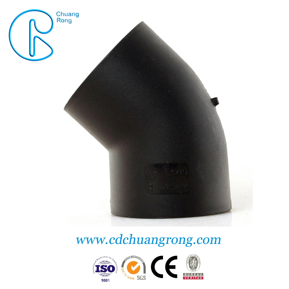 HDPE 4 Inch Drain Pipe Fittings for Piping