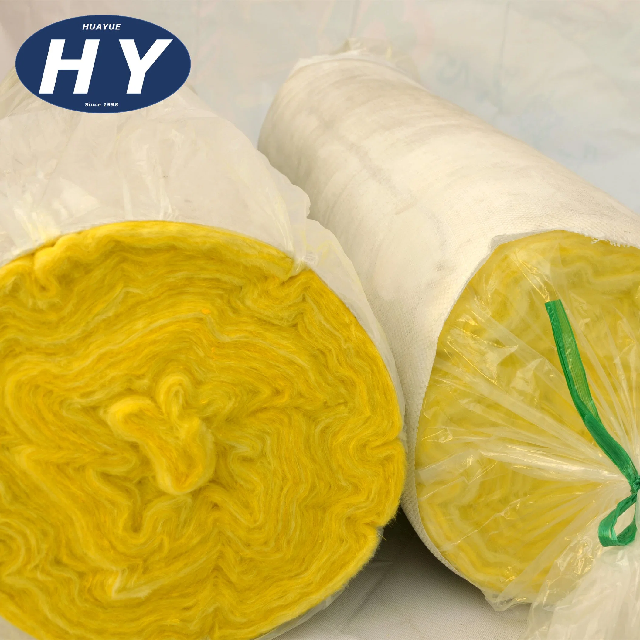 55mm Thick Fiberglass Glass Wool Insulation for Building Roof Heat Prevention