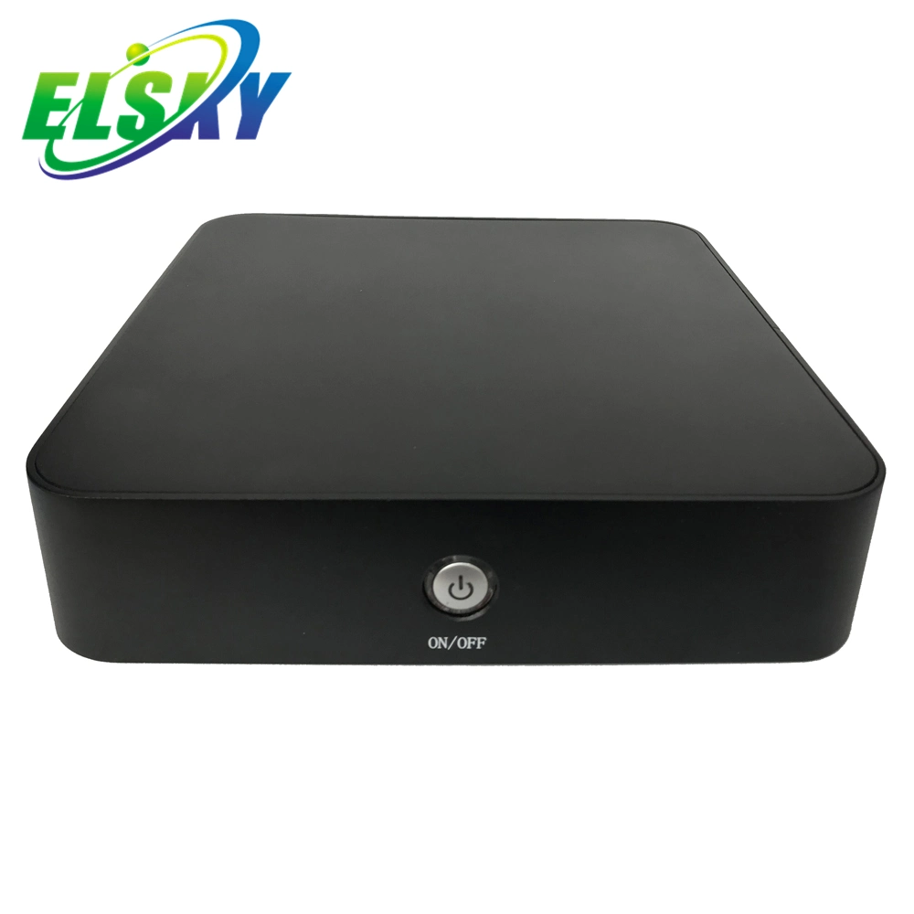 Elsky de cuatro núcleos a 2,0 Ghz J1900 Lpt PS/2 Gigabit LAN WiFi Portable ordenadores de sobremesa con 12V CC Pocket PC Win Barehone Mini PC