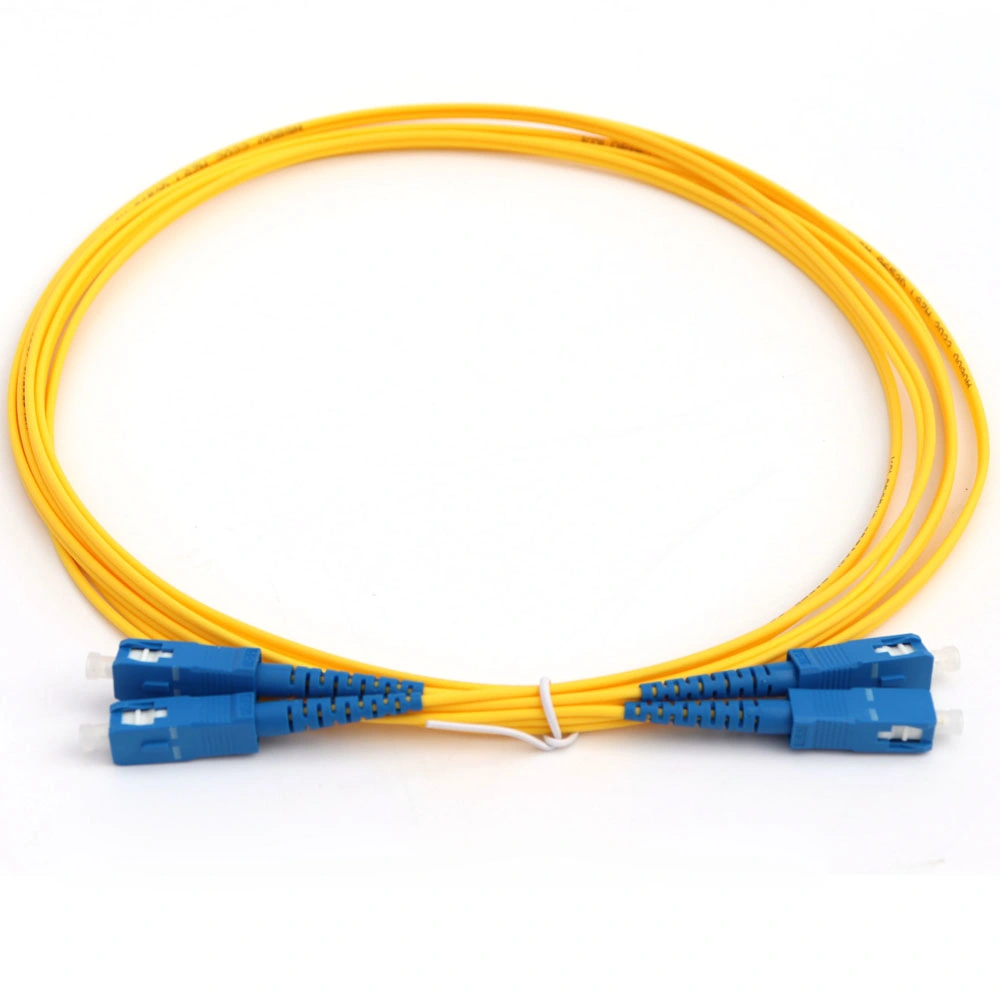 Cable de red Kolorapus CAT6 cable de conexión de modo único UTP SC-SC Optic Cable de fibra