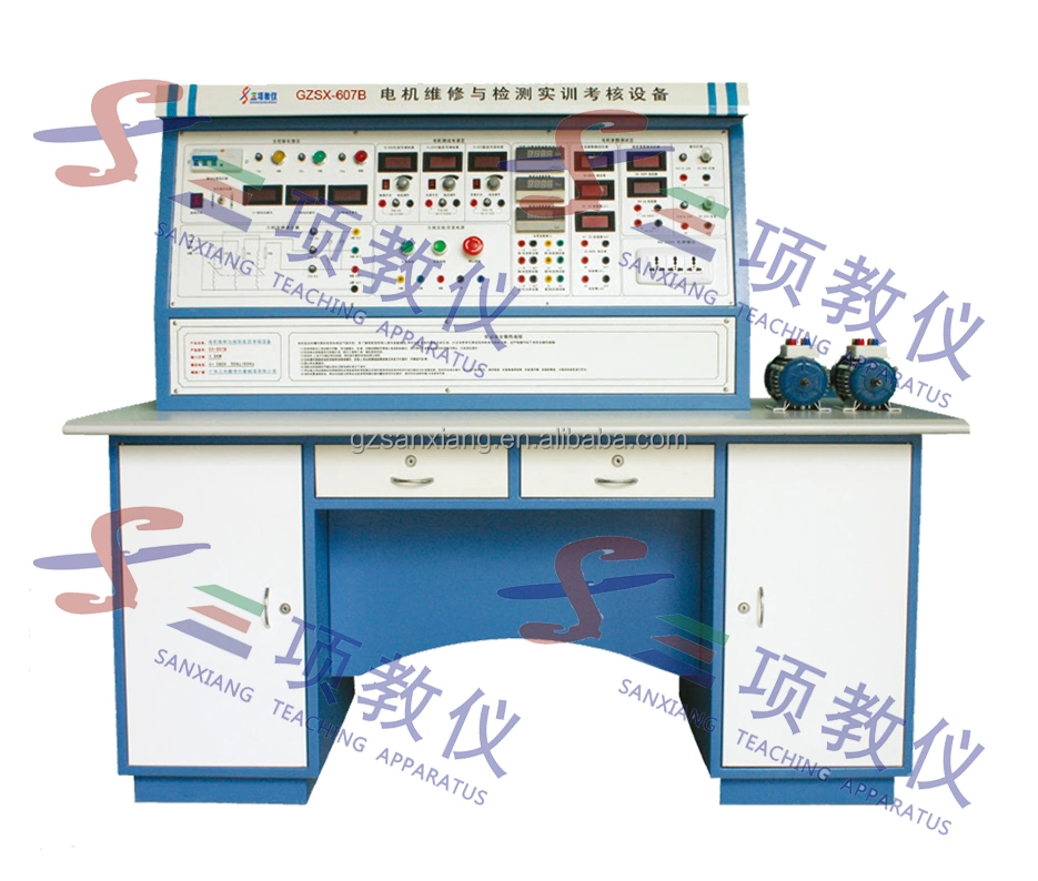 Mechatronics Motor Repair and Testing Simulator Practical Training and Assessment Equipment